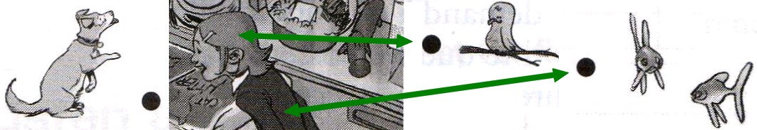 Rachel's canary & goldfish.jpg